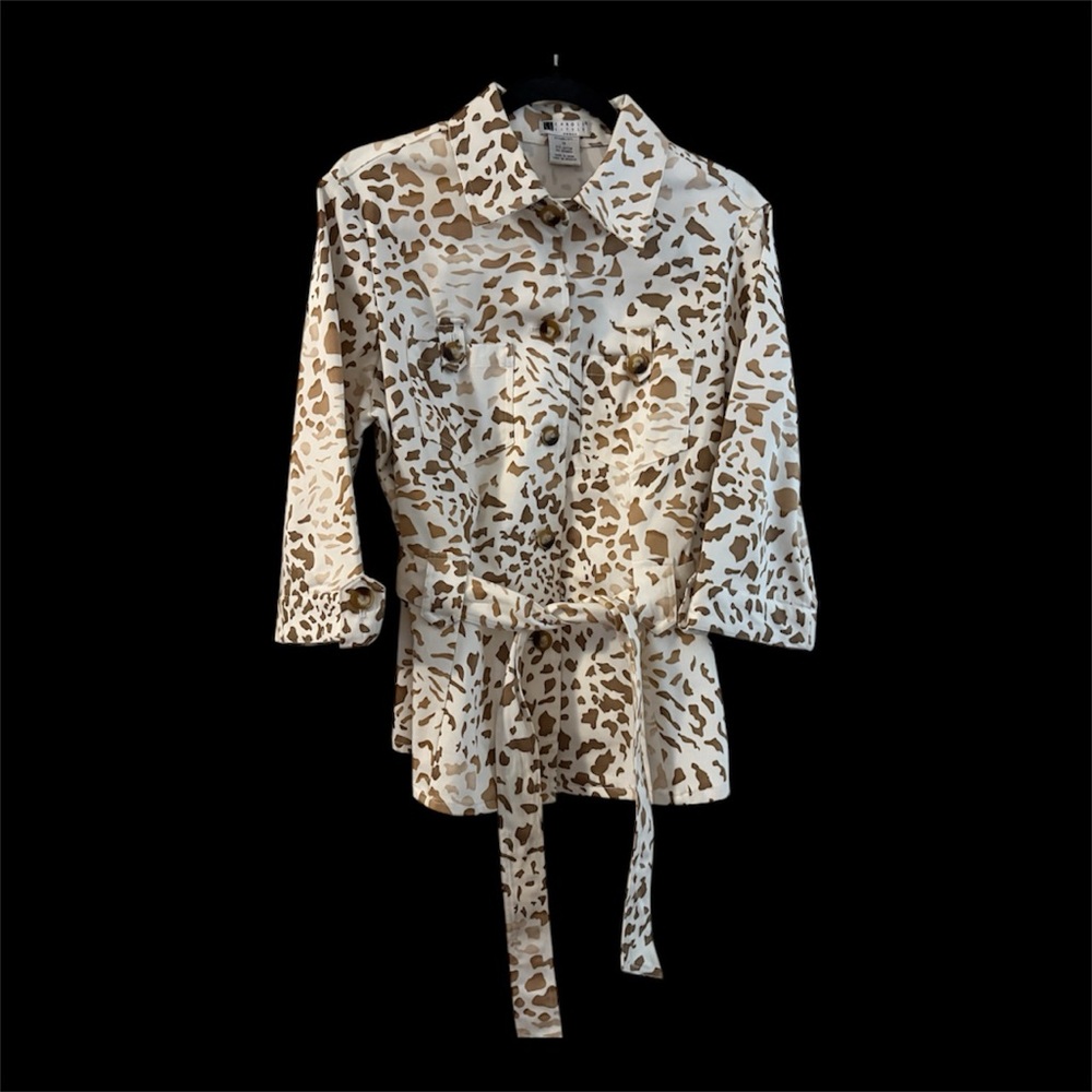 Carole Little Animal Print jacket